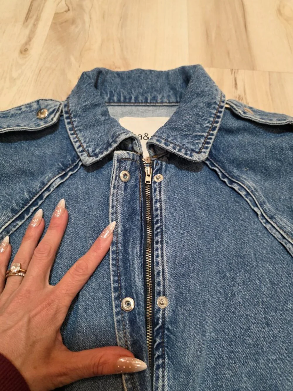 ba&sh denim vest - Picture 4 of 10